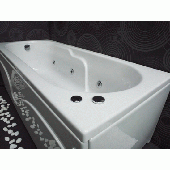 SANITEC Ακρυλική Μπανιέρα Υδροθεραπείας - Gloria