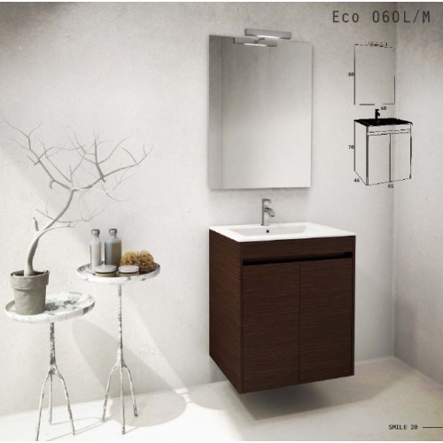 ZEBIS Έπιπλο Μπάνιου Eco 060L/M