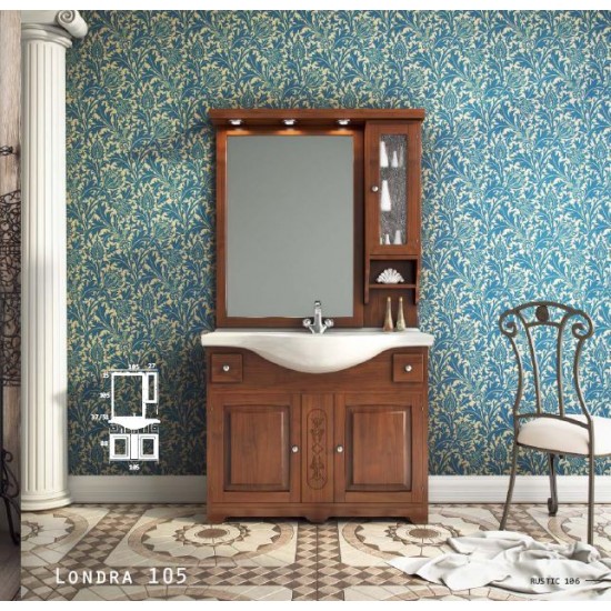 ZEBIS Έπιπλο Μπάνιου LONDRA 105 ZEBIS Έπιπλο Μπάνιου LONDRA 105