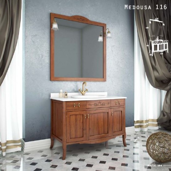 ZEBIS Έπιπλο Μπάνιου MEDOUSA 116 ZEBIS Έπιπλο Μπάνιου MEDOUSA 116