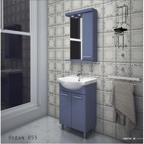 ZEBIS Έπιπλο Μπάνιου Ocean055