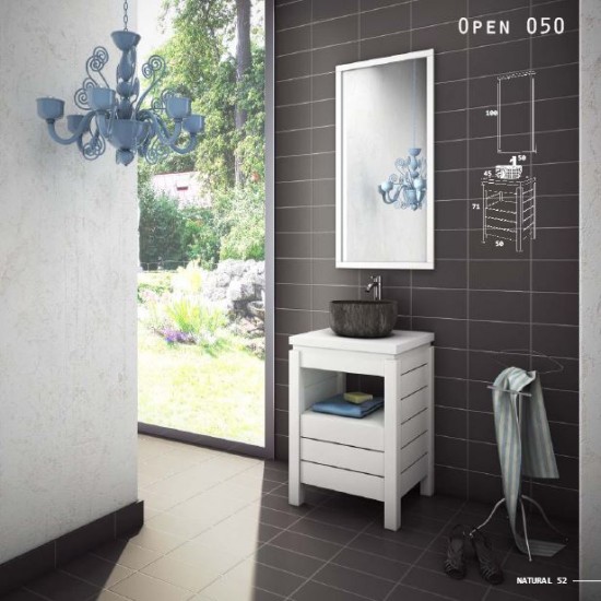 ZEBIS Έπιπλο Μπάνιου Open050 ZEBIS Έπιπλο Μπάνιου Open050