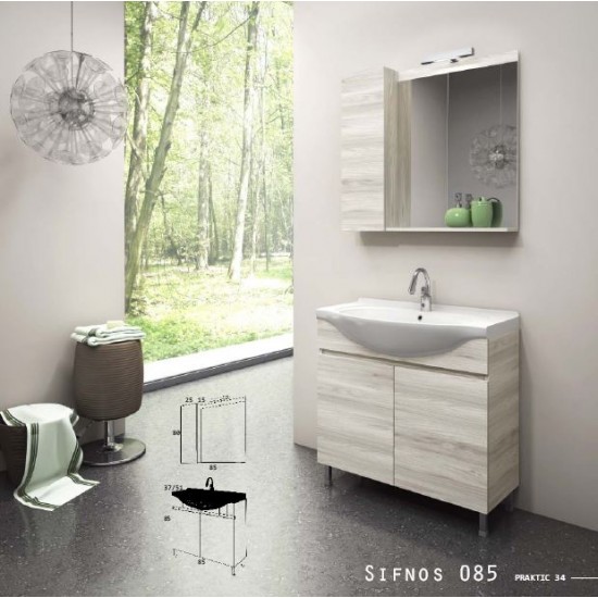 ZEBIS Έπιπλο Μπάνιου Sifnos085 ZEBIS Έπιπλο Μπάνιου Sifnos085