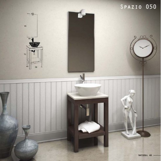 ZEBIS Έπιπλο Μπάνιου Spazio050 ZEBIS Έπιπλο Μπάνιου Spazio050