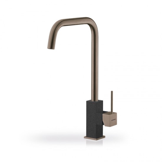 ΜΠΑΤΑΡΙΑ ΚΟΥΖΙΝΑΣ ADELITA PVD COPPER + PEARL BLACK ΑΝΟΞ. ΑΤΣΑΛΙ 